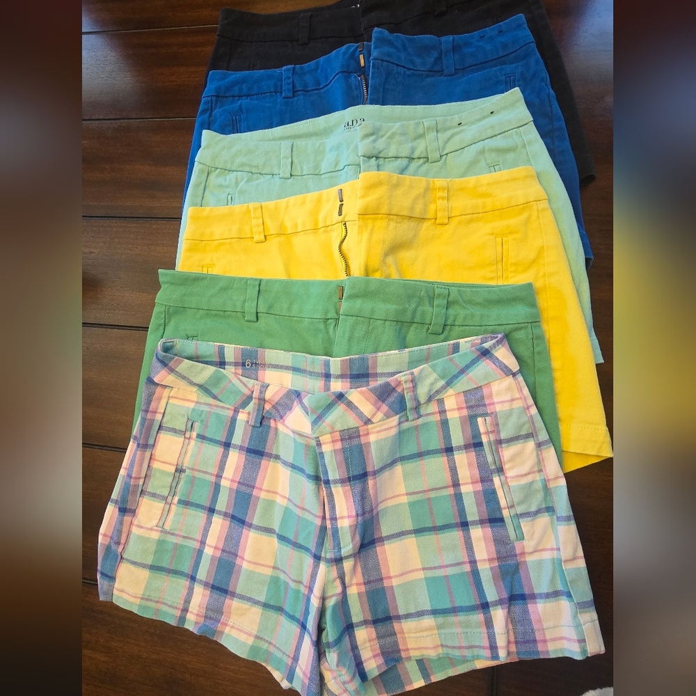 Lot Of 4 a.n.a Womans Shorts Size 6